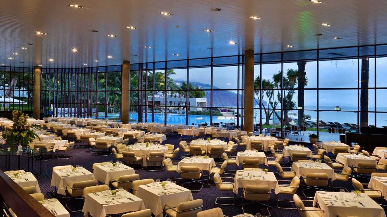 Pestana Casino Park Hotel & Casino Funchal Dış mekan fotoğraf The restaurant