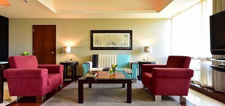 Pestana Casino Park Hotel & Casino Funchal Dış mekan fotoğraf A living room at the hotel